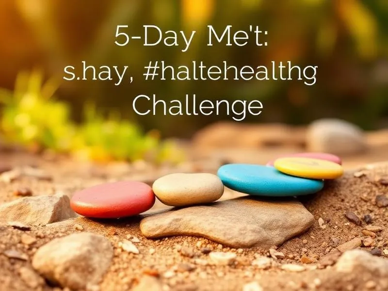 5-Day Challenge to Improve Your Mental Health