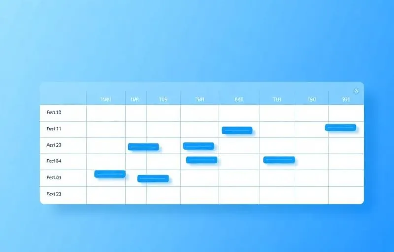 Project Management Scheduling